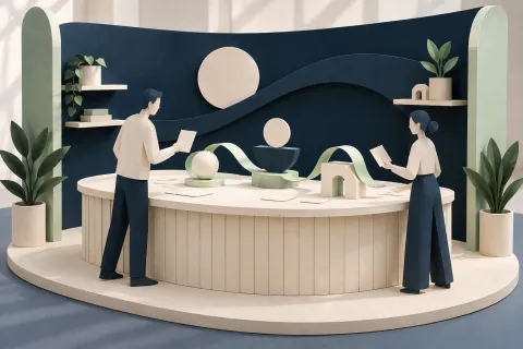Illustrated world of Signal Exchange